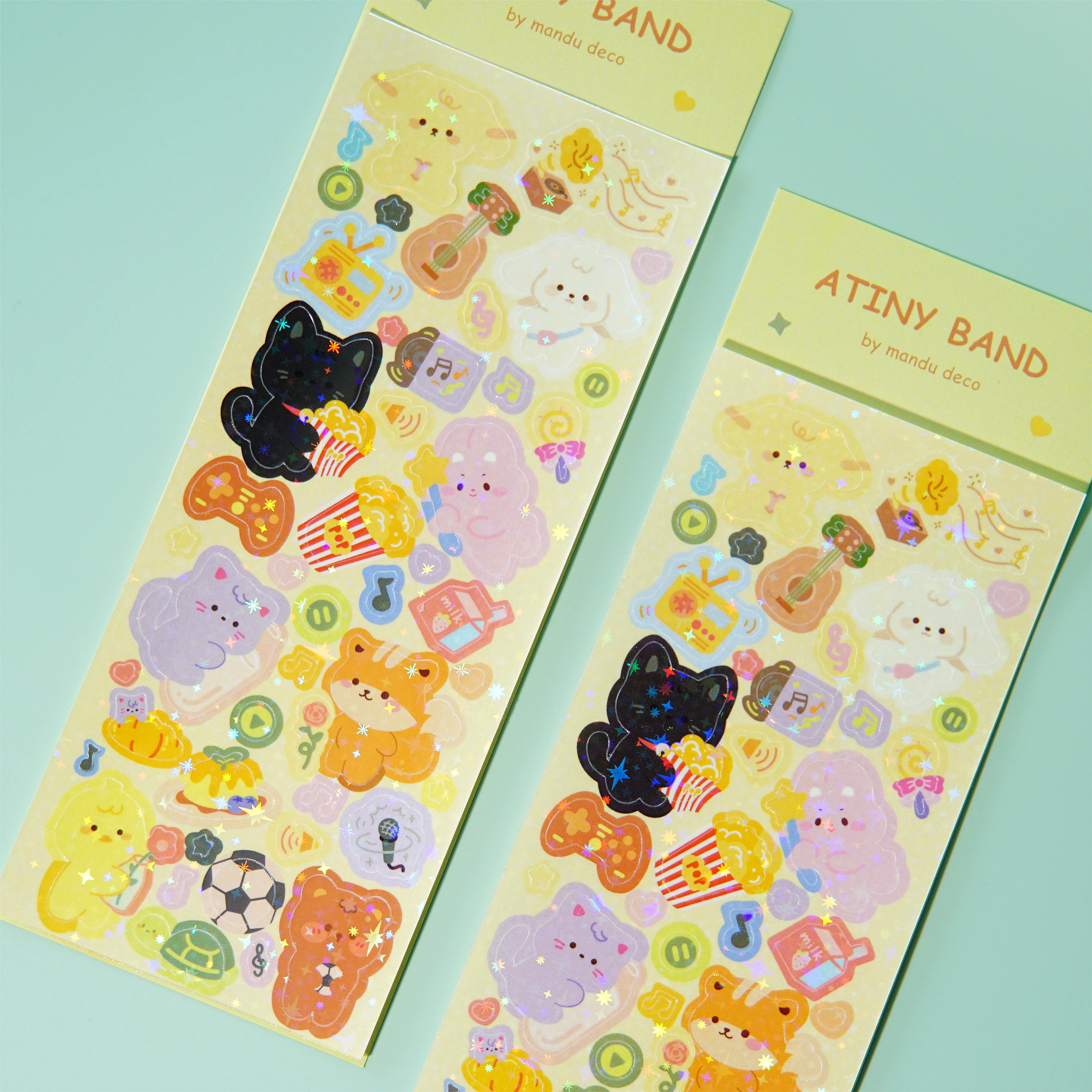 ATINY BAND STICKERS – Mandu Deco