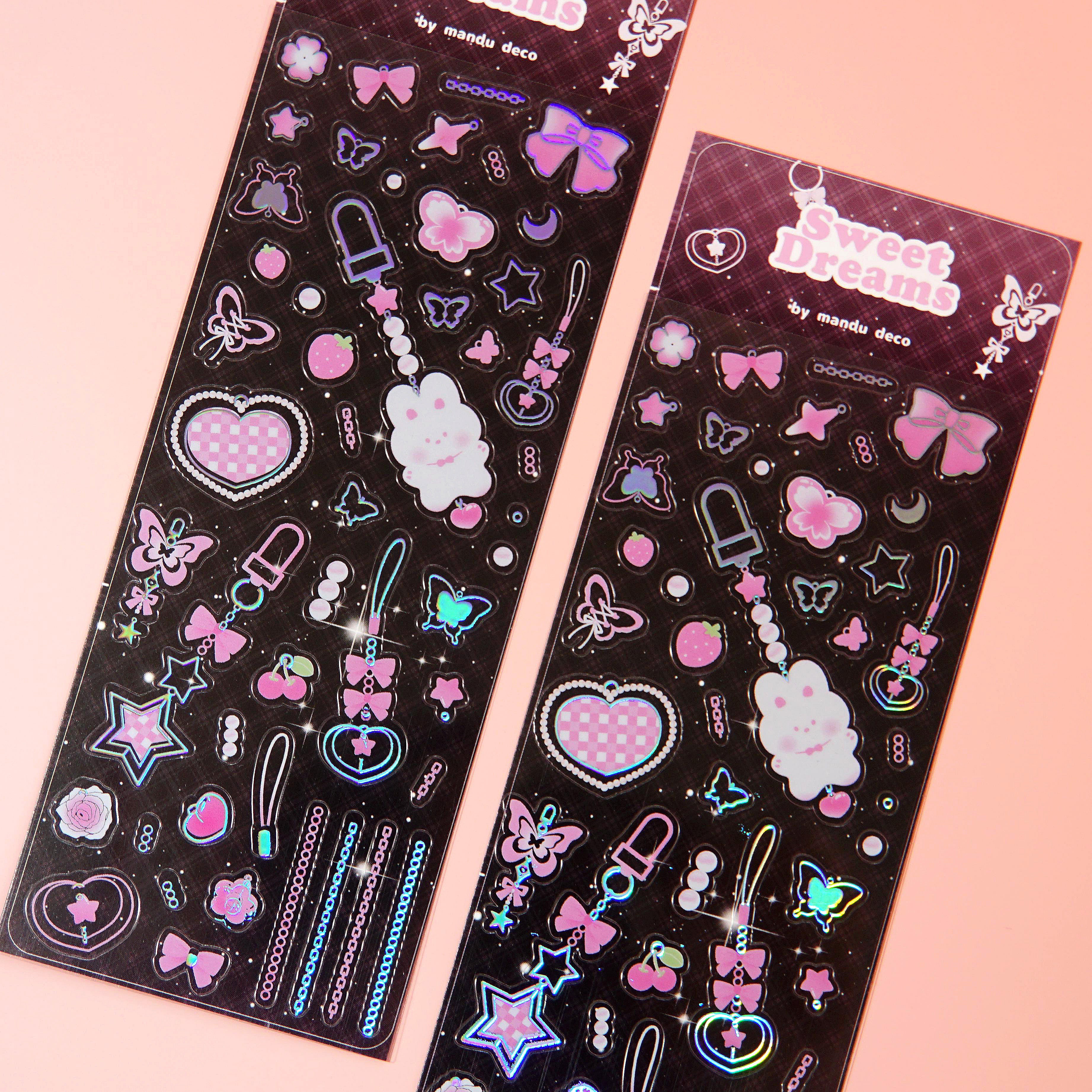 SWEET DREAMS KEYCHAIN STICKERS – Mandu Deco