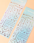 PERFECT NIGHT CHAIN FOIL STICKERS