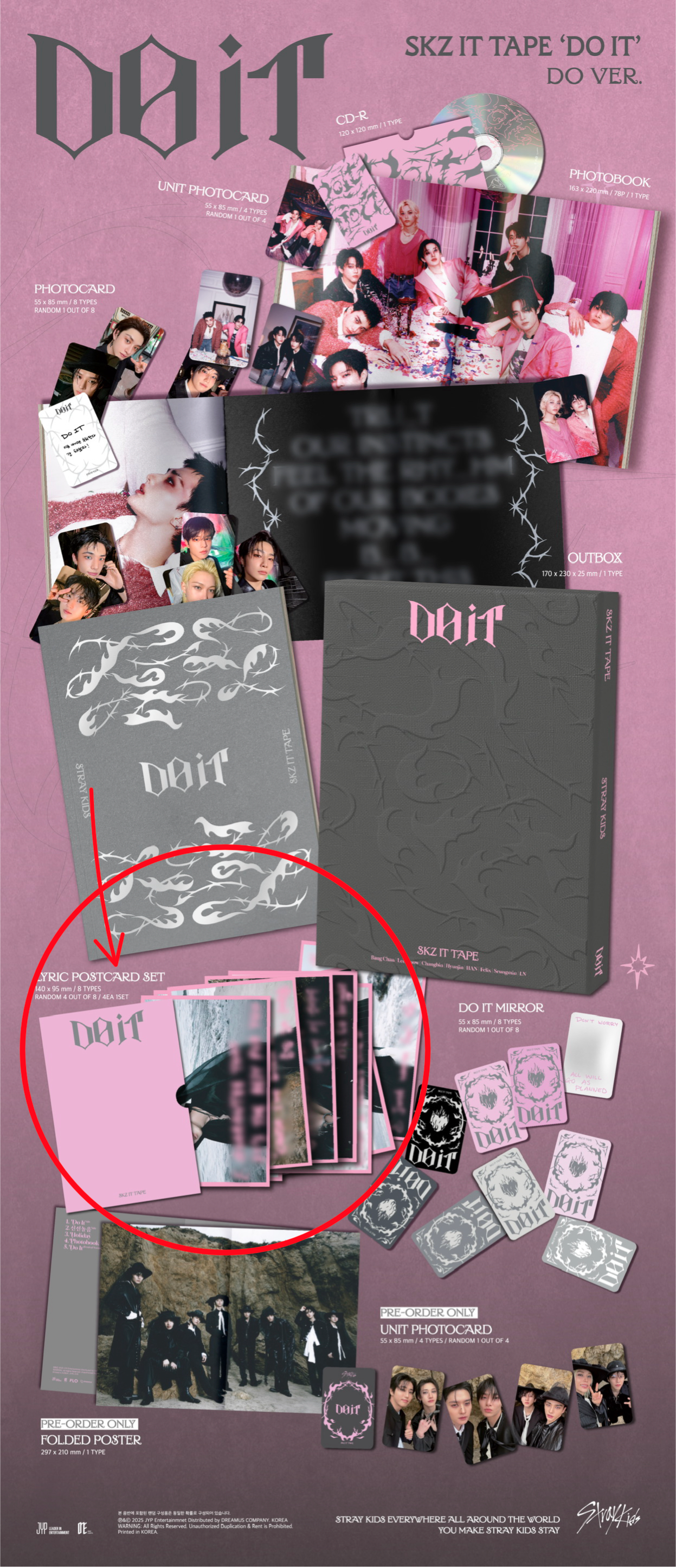 LIMITED EDITION: PREMIUM LYRIC POSTCARD SLEEVES (99x143MM) LIMITED EDITION: PREMIUM LYRIC POSTCARD SLEEVES (99x143MM)