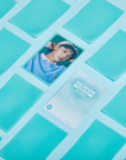 PREMIUM SHIMMER PHOTOCARD SLEEVES - MINT SHIMMER