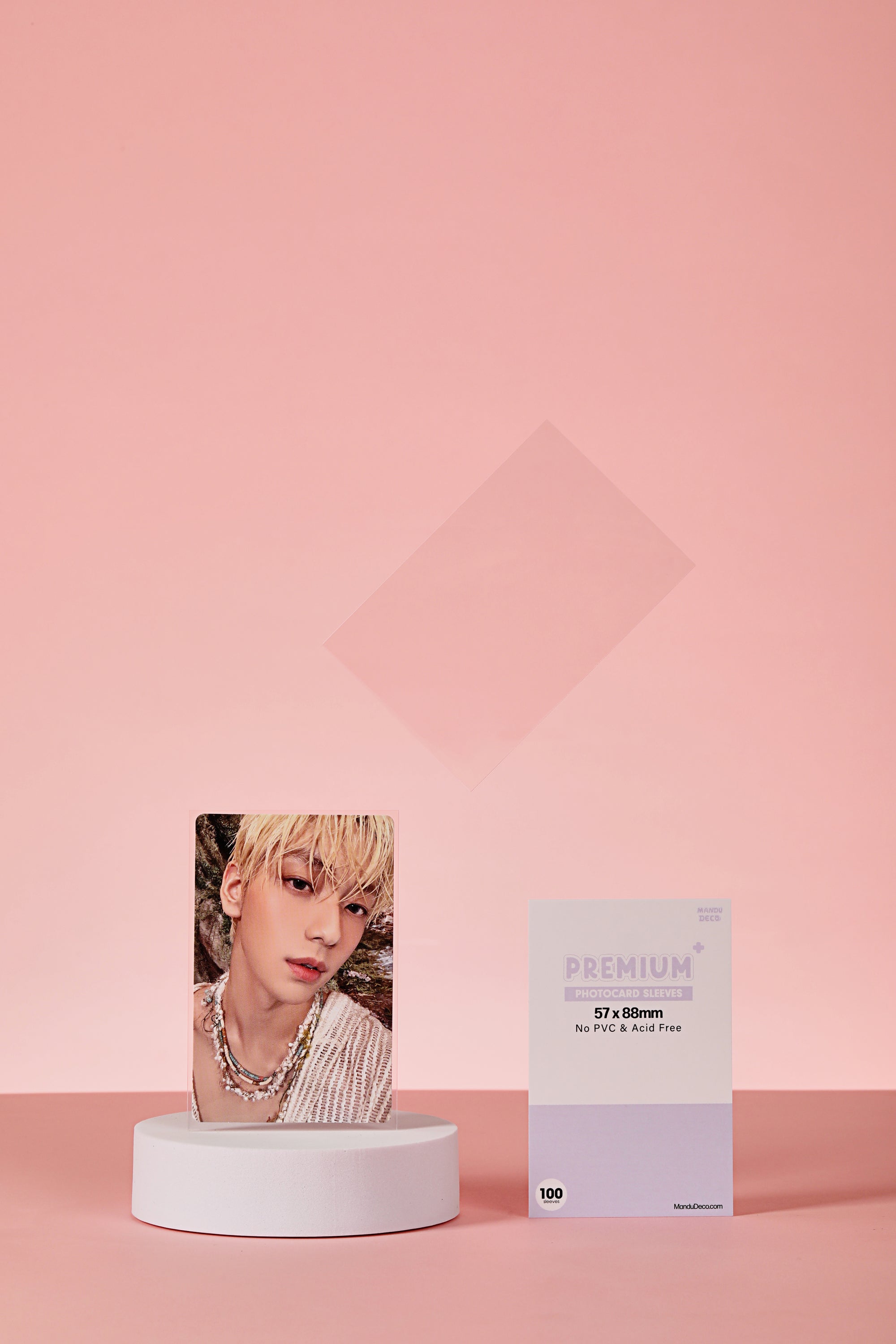 PREMIUM PHOTOCARD SLEEVES - PURPLE VERSION (57x88MM)