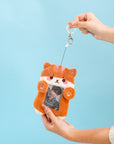 SQUIRREL PLUSH PHOTOCARD HOLDER