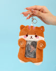 SQUIRREL PLUSH PHOTOCARD HOLDER