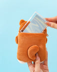 SQUIRREL PLUSH PHOTOCARD HOLDER