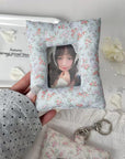 VINTAGE FLORAL PUFF PHOTOCARD HOLDER