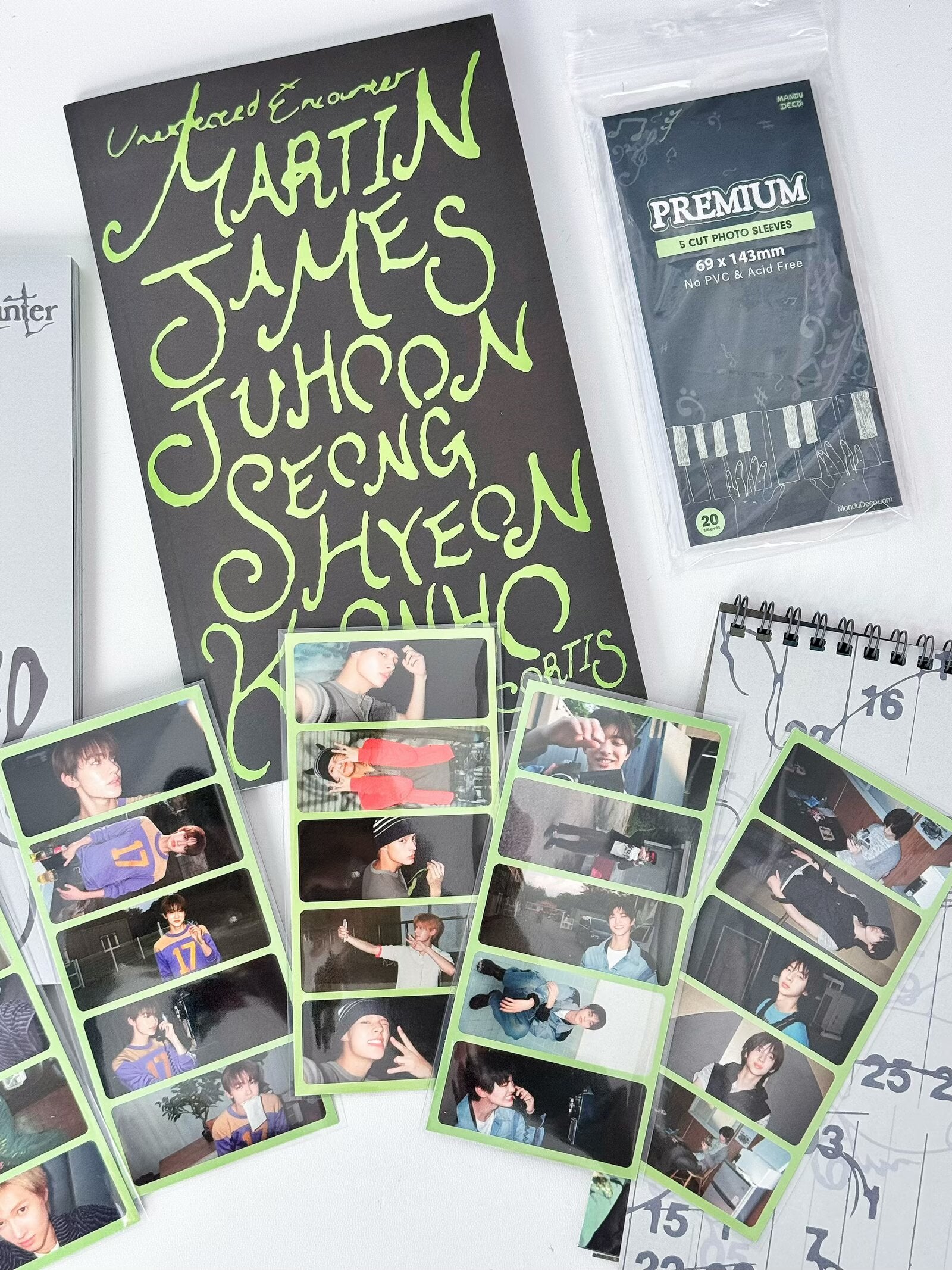 LIMITED EDITION: PREMIUM 5 CUT PHOTO SLEEVES (69x143MM) – Mandu Deco