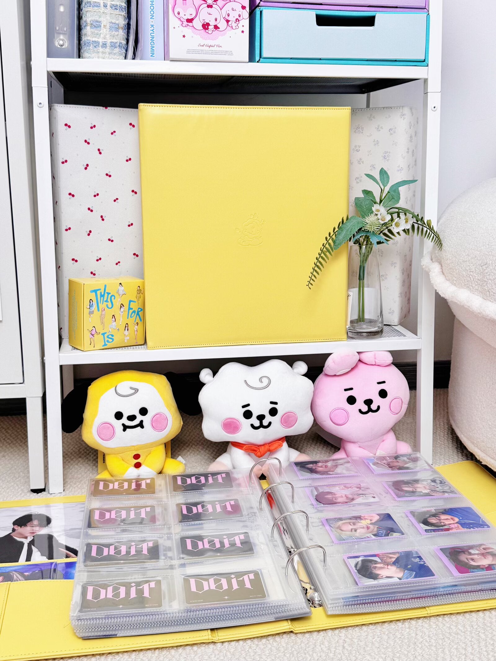 YELLOW ‘LEMON DROP’ A4 CUSTOM BINDER