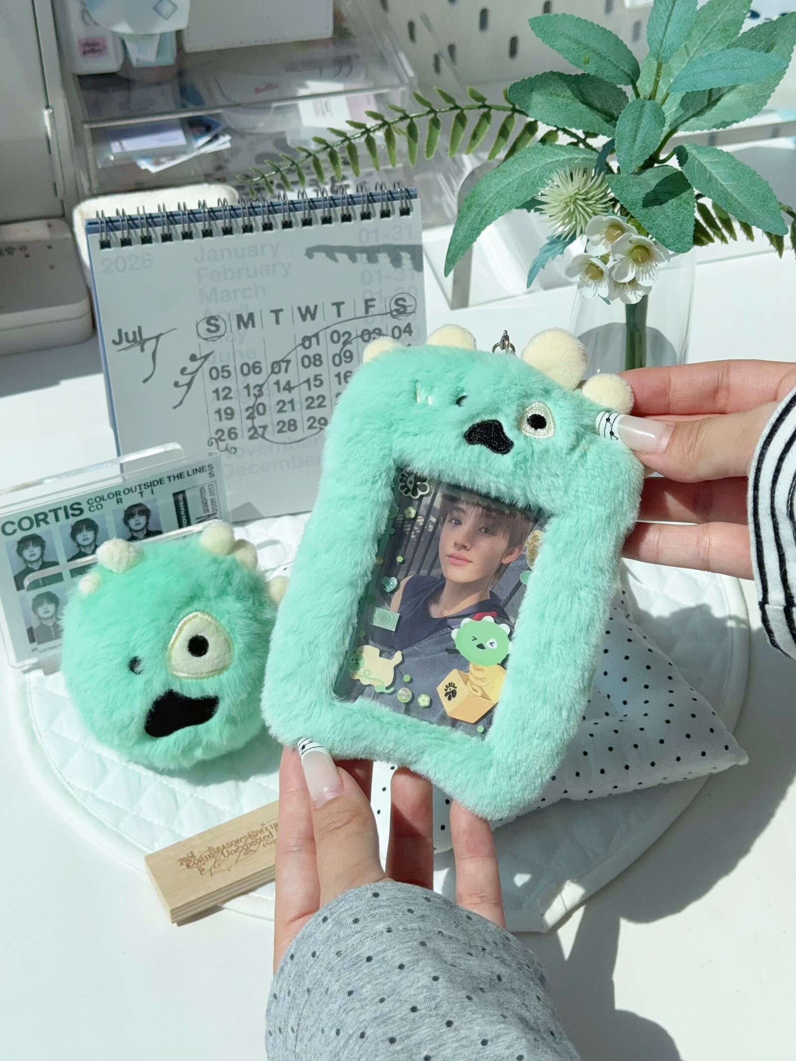 CORTIS BALL PLUSH PHOTOCARD HOLDER – Mandu Deco