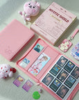 A4 ZIP UP BINDER - PINK