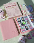 A4 ZIP UP BINDER - PINK