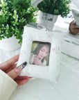 FLORAL PUFFY PHOTOCARD HOLDER