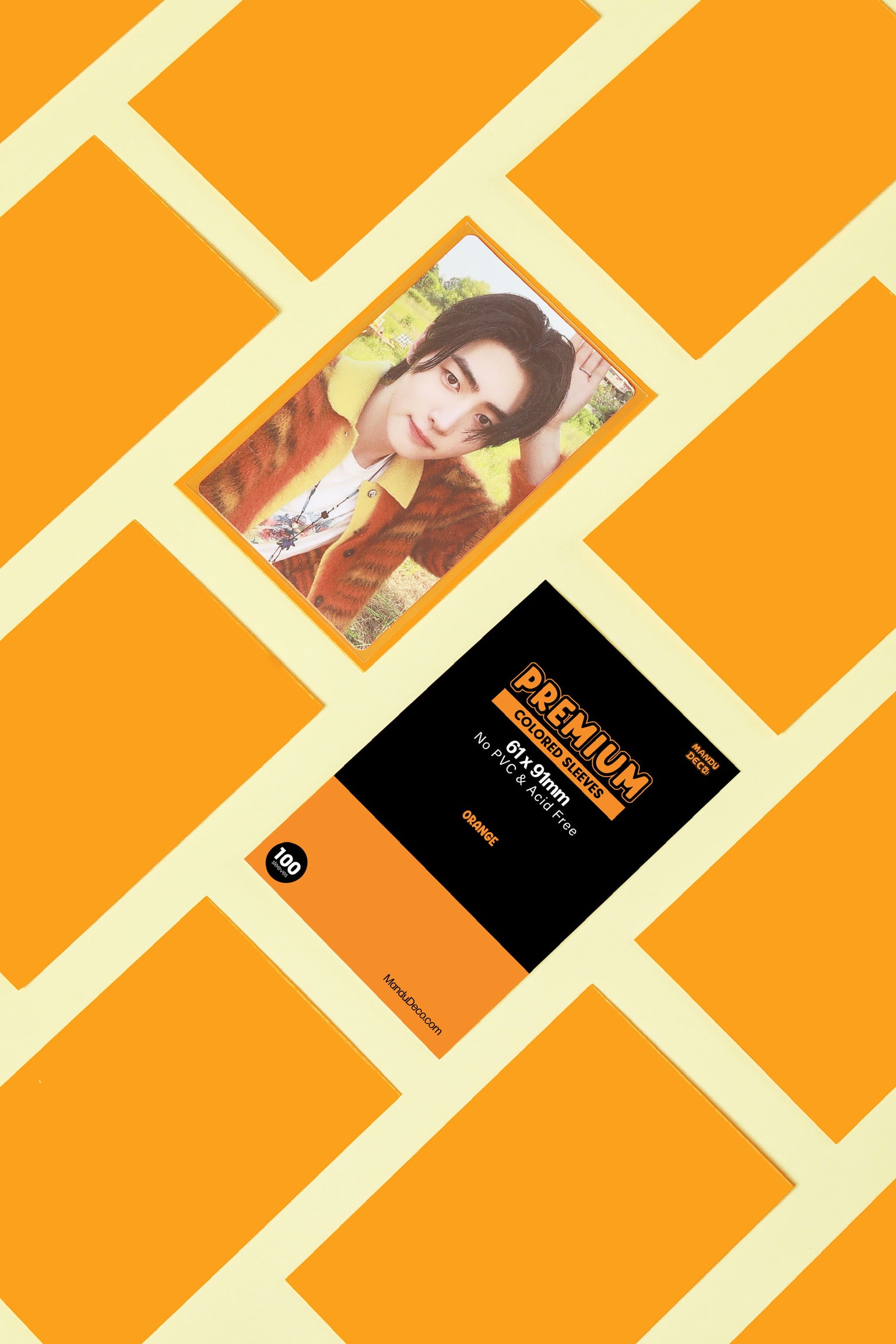 COLORED PHOTOCARD SLEEVES - 61x91mm – Mandu Deco