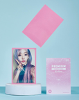 PREMIUM SHIMMER PHOTOCARD SLEEVES - PINK SHIMMER