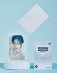 PREMIUM SHIMMER PHOTOCARD SLEEVES - WHITE SHIMMER