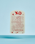 XO ACRYLIC PHOTOCARD HOLDER