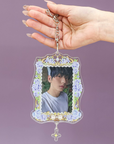 HYDRANGEA ACRYLIC PHOTOCARD HOLDER