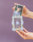 HYDRANGEA ACRYLIC PHOTOCARD HOLDER