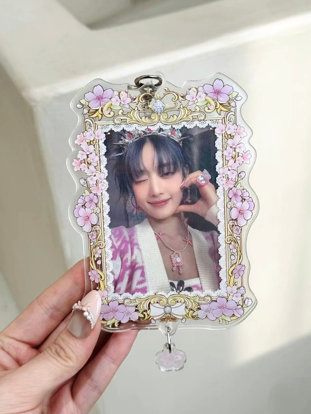 CHERRY BLOSSOM SAKURA ACRYLIC PHOTOCARD HOLDER – Mandu Deco