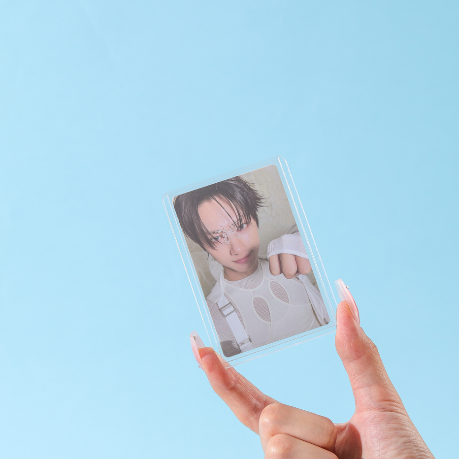 PVC-FREE PREMIUM CLEAR PHOTOCARD TOPLOADER – Mandu Deco