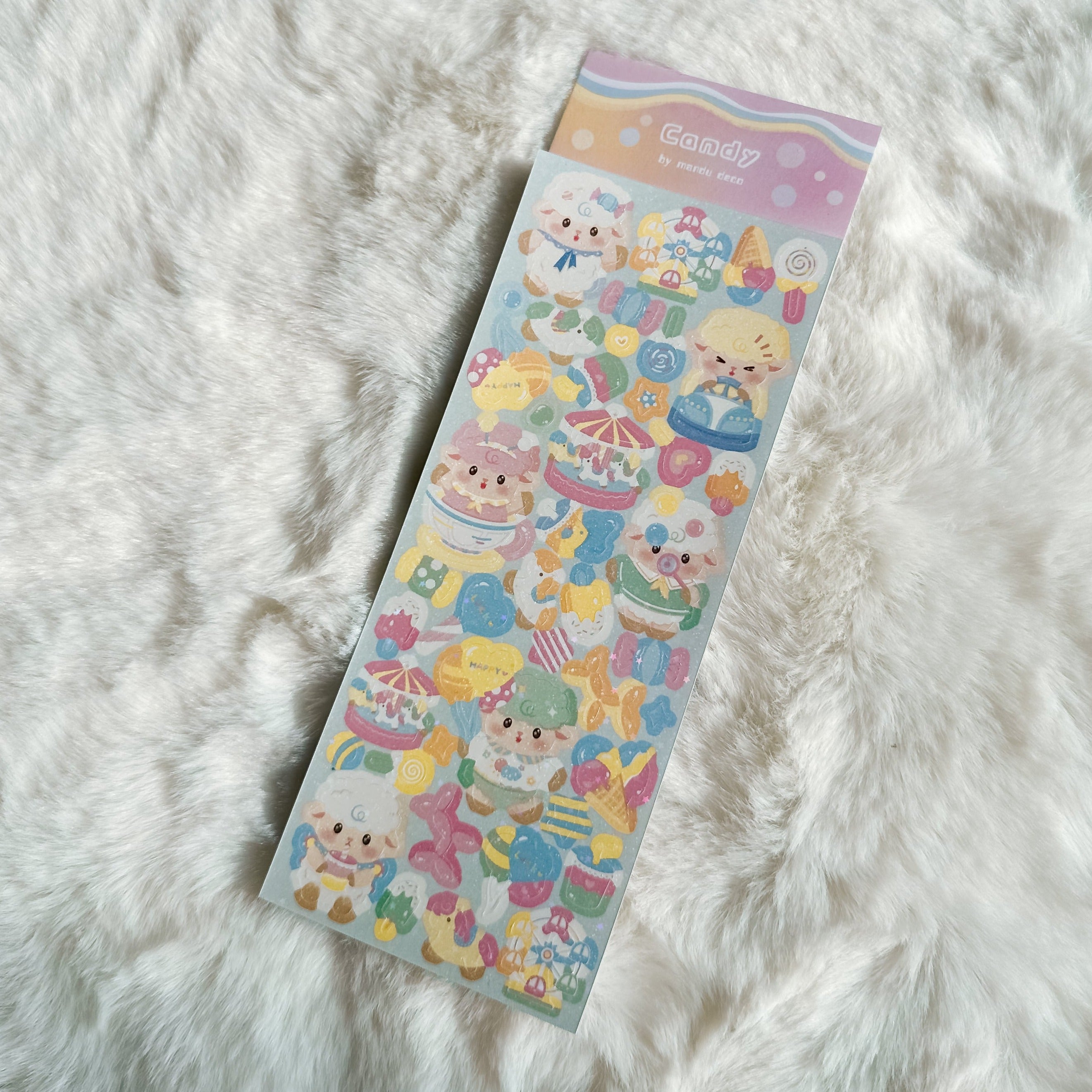 CANDY SHEEP STICKERS