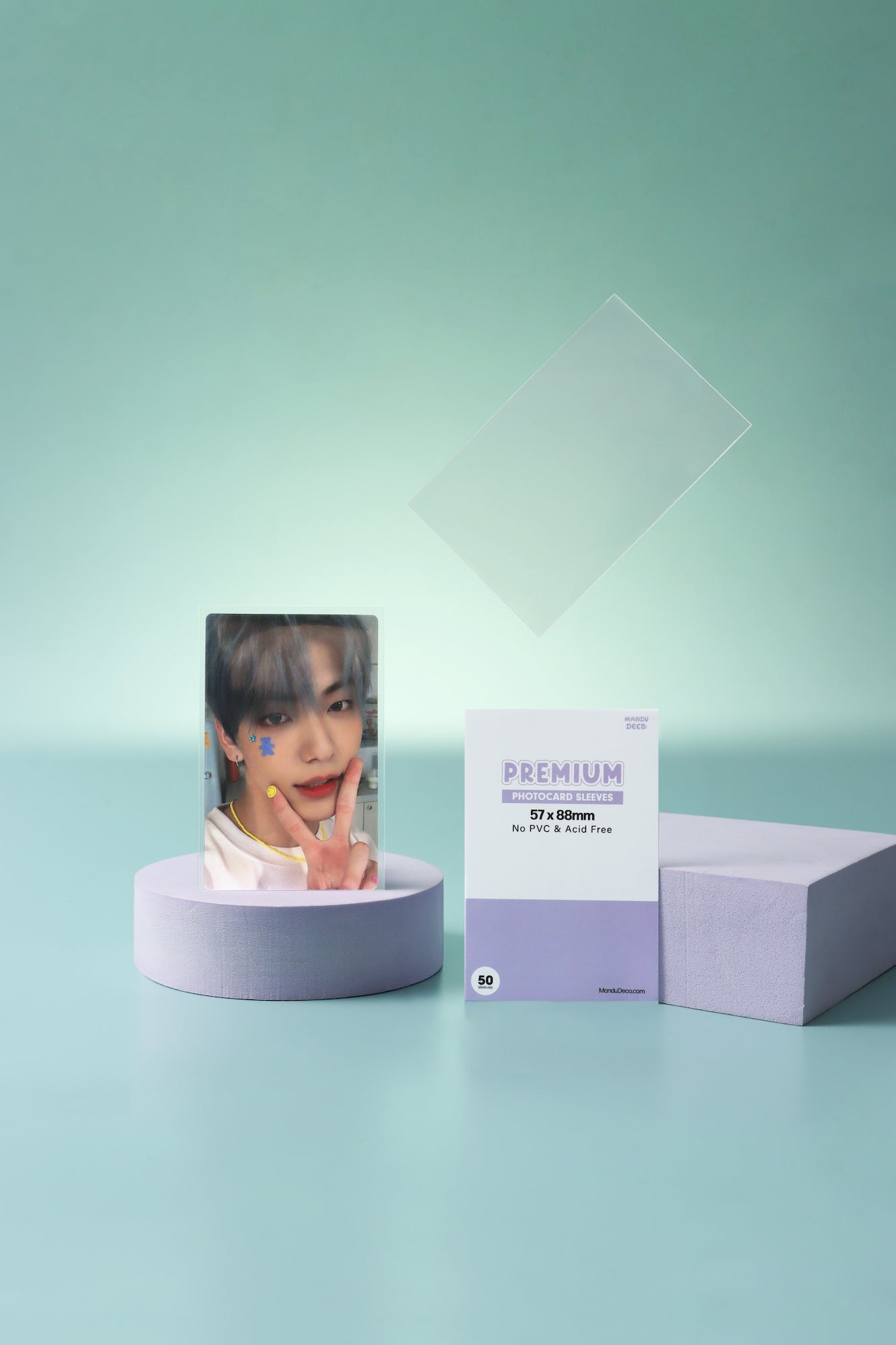 PREMIUM PHOTOCARD Sleeves - Purple Version (57x88MM) 50 Sleeves / Standard Purple Version (100 microns) PREMIUM PHOTOCARD Sleeves - Purple Version (57x88MM) 50 Sleeves / Standard Purple Version (100 microns)