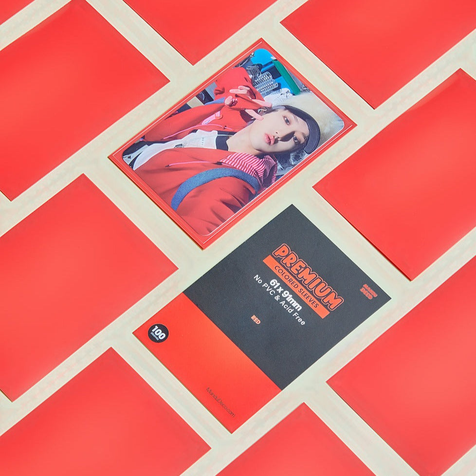 COLORED PHOTOCARD SLEEVES - 61x91mm – Mandu Deco