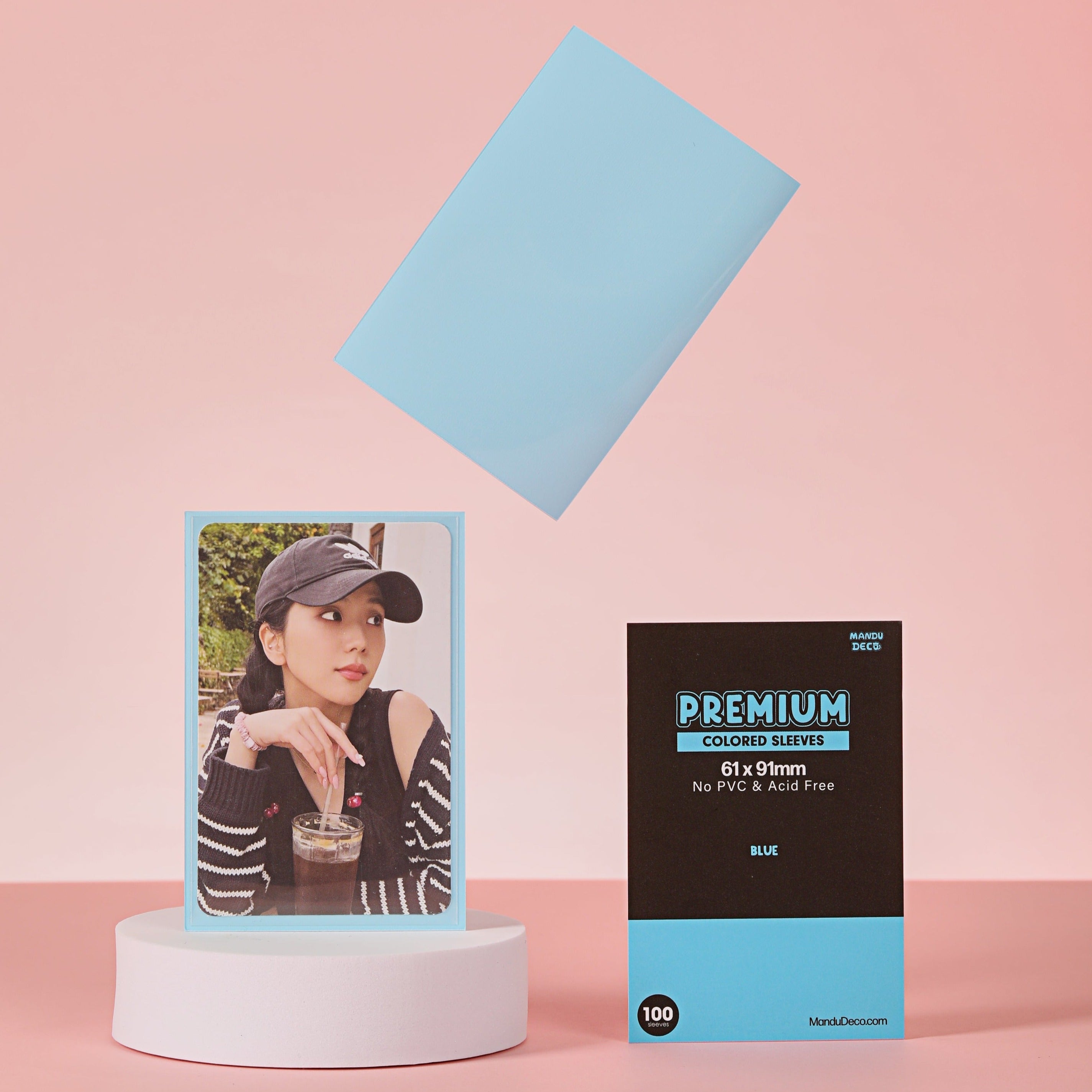 COLORED PHOTOCARD SLEEVES - 61x91mm