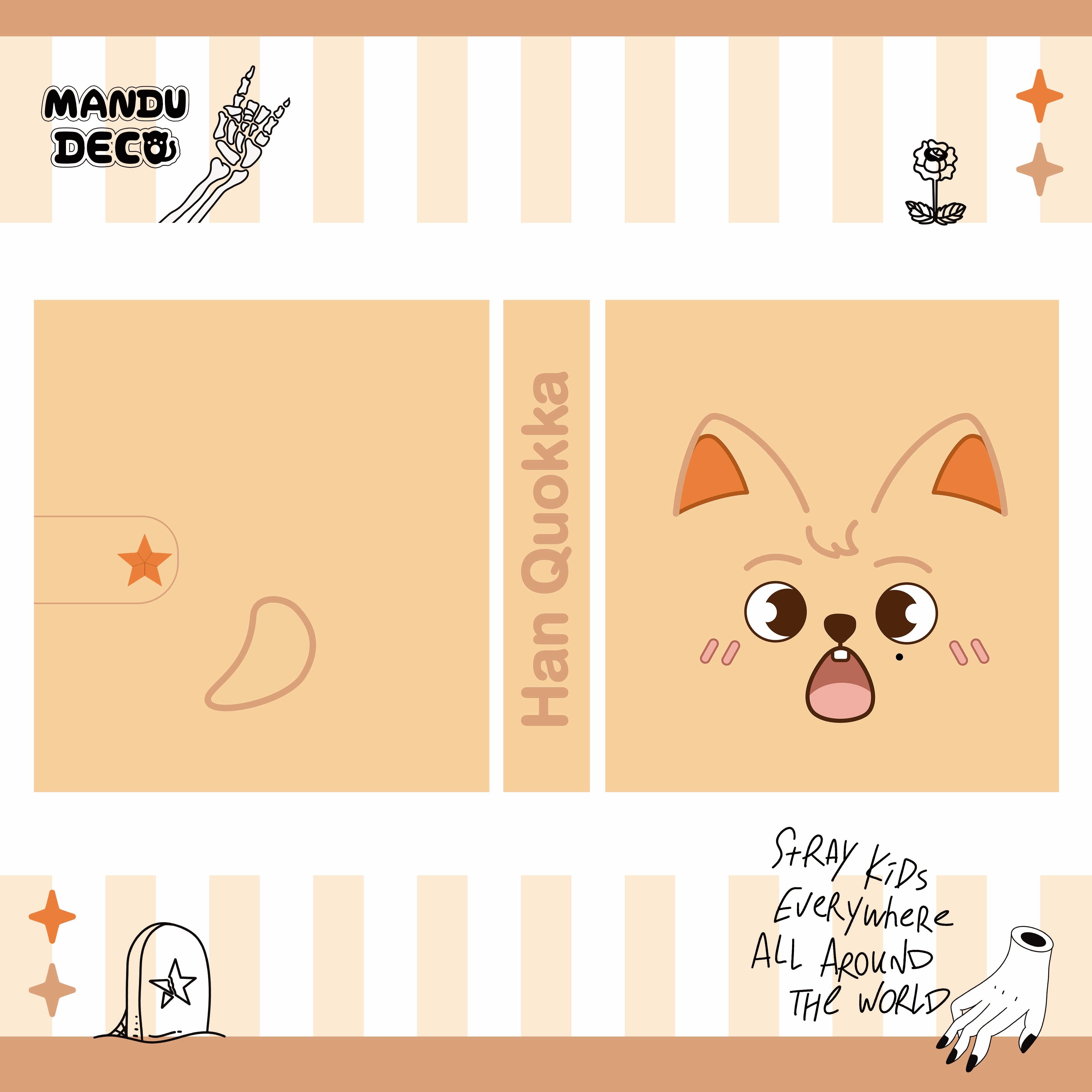 HAN QUOKKA PLUSH BINDER - A5 CUSTOM – Mandu Deco