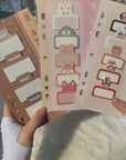 CUTE ANIMAL INDEX TABS