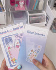 CLEAR PHONE CASE WITH PHOTOCARD INSERT