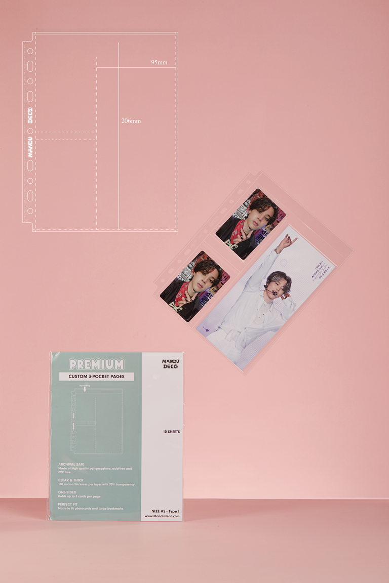 CUSTOM A5 POCKET PAGES Mandu Deco