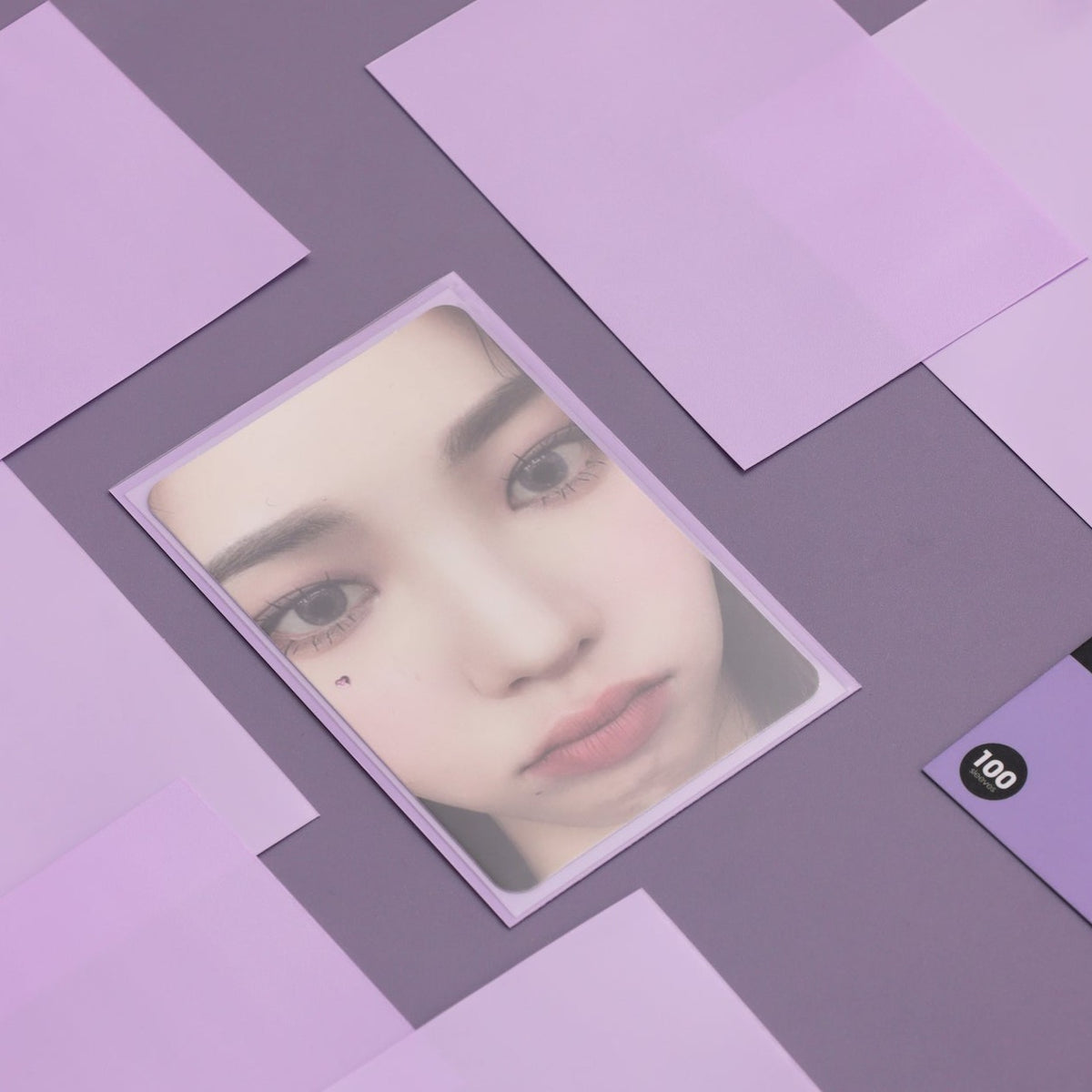 COLORED PHOTOCARD SLEEVES 61x91mm Mandu Deco