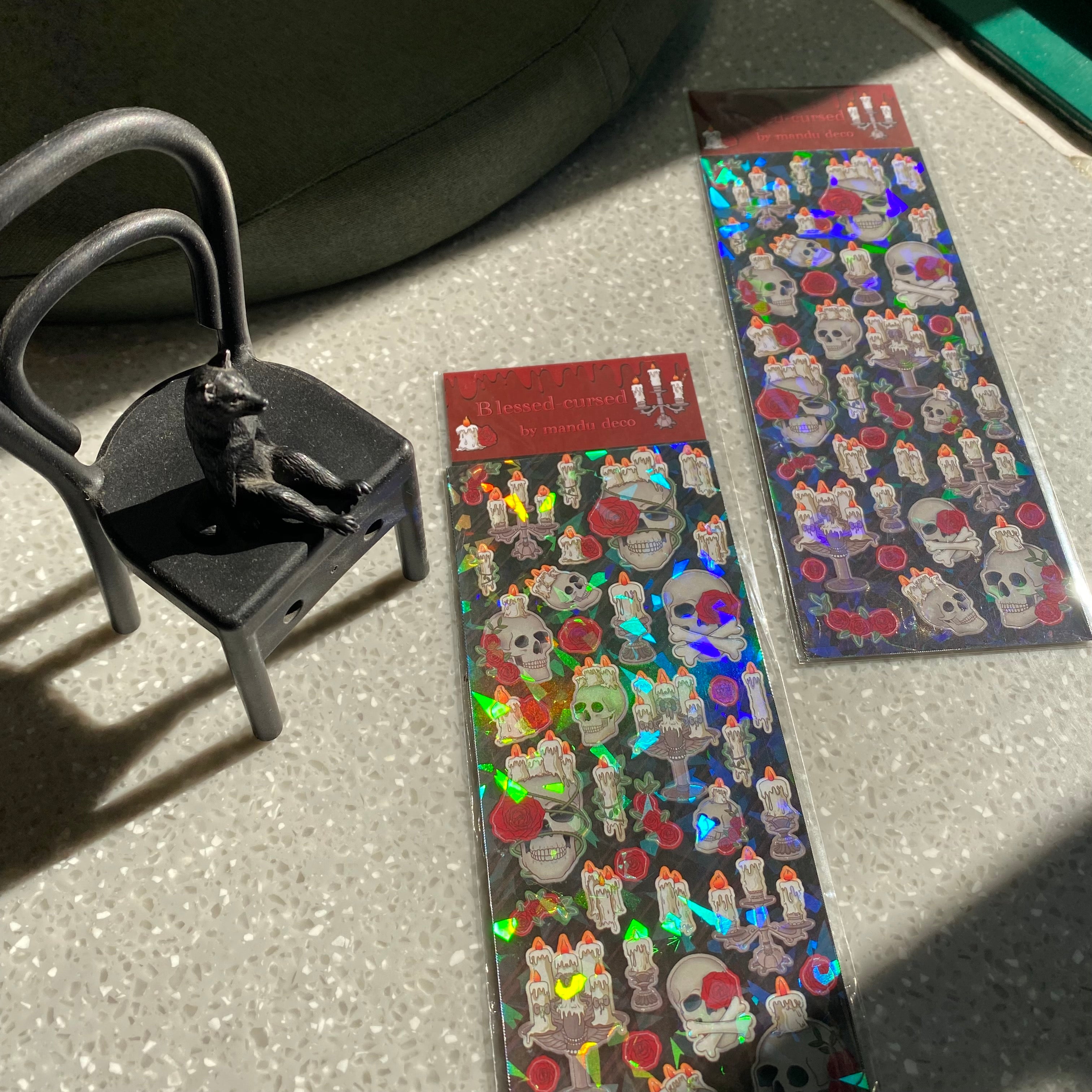 BLESSED-CURSED STICKERS