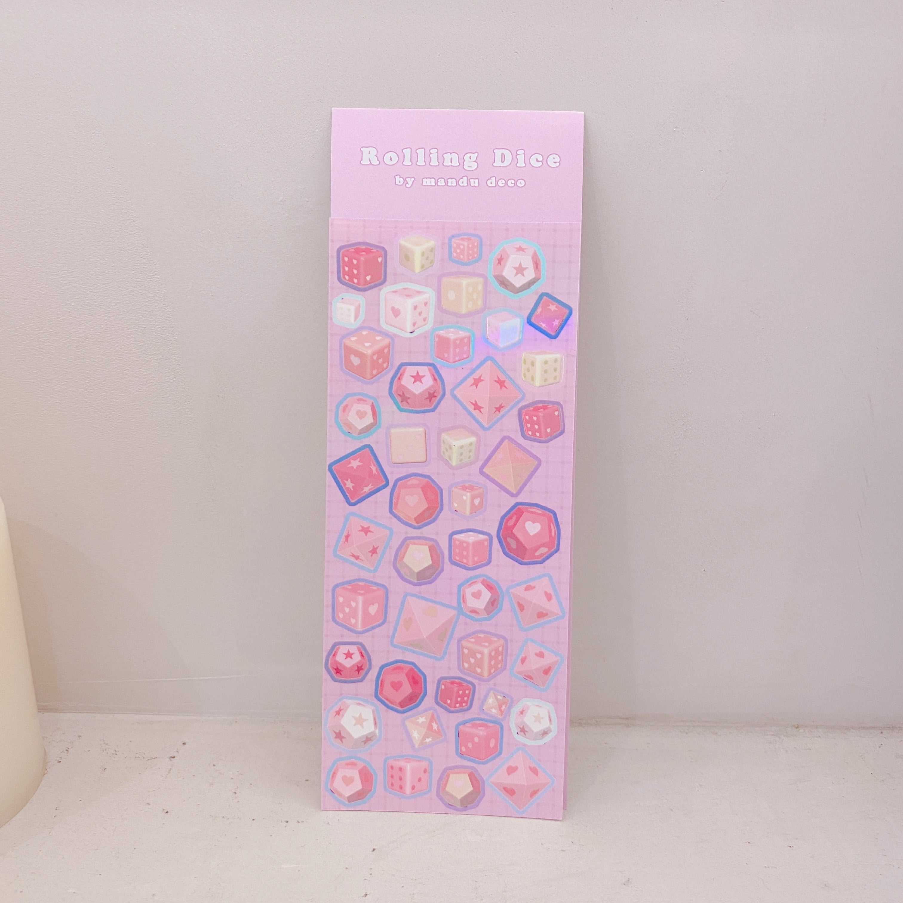 ROLLING DICE STICKERS
